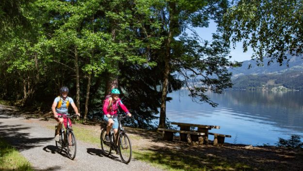 Radfahren in Kärnten am Millstätter See
